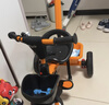 BABYJOEY儿童三轮车脚踏车1-3-5岁 简易自行车多功能手推车小蜜蜂 橙色 实拍图