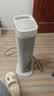 美的（Midea）【下压出暖】石墨烯语音暖风机取暖器 家用电热电暖器 立式电暖气节能速热小太阳暖脚神器 HFS20BD 实拍图