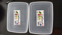 家の物语保鲜盒日本进口冰箱收纳盒食品级密封水果盒冷冻分装盒饺子收纳盒 冷冻保鲜盒（日本制）3L3件套 实拍图