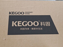 科固（KEGOO）机械臂不锈钢水龙头洗脸盆面盆洗手池 卫生间浴室冷热招财猫K1057 实拍图