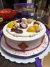 元祖（GANSO）10号蟠桃祝寿蛋糕1150g 生日蛋糕同城配送 动物奶油网红卡通 实拍图