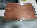 双枪乌金檀木整木菜板 百年龄砧板家用切菜案板抗菌实木菜板50*33*2.5 实拍图