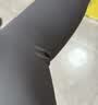 南木熊瑜伽裤女运动紧身裤瑜伽服套装无尴尬线高腰提臀弹力跑步健身裤 海盐灰 XL 120-135斤 实拍图