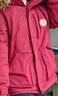 鸭鸭儿童羽绒服2025新款冬季加厚毛领鸭绒外套中大童冬装潮 红色 160 实拍图