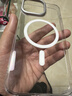 图拉斯支点壳D1s【冰环磁吸】 适用苹果15promax手机壳iphone15pro支架壳15超薄全包按键防摔散热透明款 iPhone15ProMax-冰感超薄壳 【MagSafe磁吸】稳固支架+超薄 实拍图
