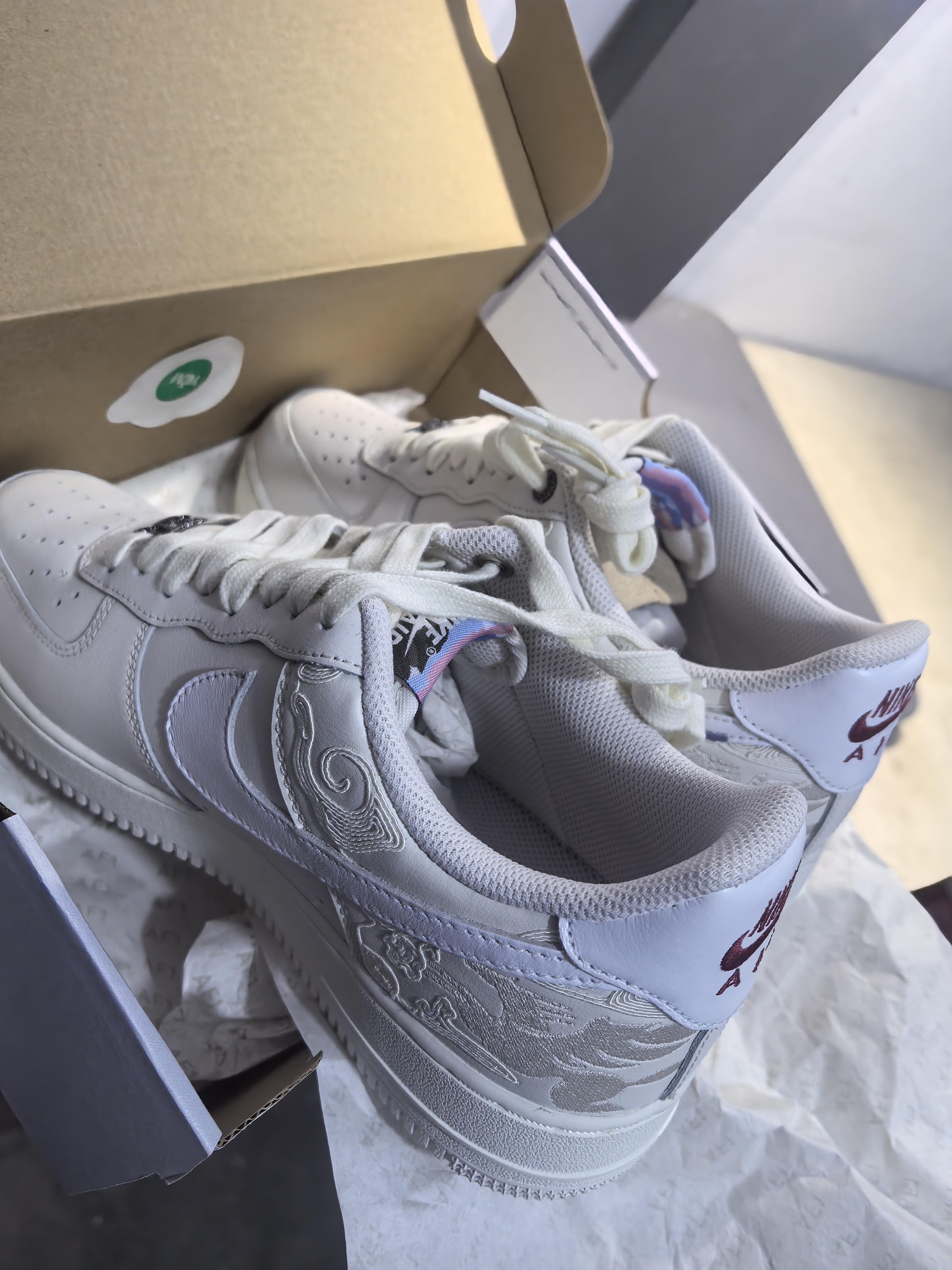 NIKE男子运动鞋AIR FORCE1 07空军一号 板鞋休闲鞋男鞋 IQ1119-011 41 实拍图