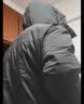 阿迪达斯25年冬款灰色派克羽绒服  商务通勤600蓬男士休闲羽绒连帽夹克 实拍图