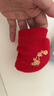 浪莎袜子女士春夏季大红袜子本命年纯棉刺绣结婚鸿运骐骥红马年中筒袜 实拍图