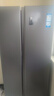 Haier【新品】海尔冰箱双开门对开门纤薄一级能效双变频风冷无霜干湿分储大容量家用智能电冰箱家电补贴 617升+黑金净化系统+90°开门悬停 实拍图