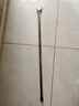 不锈钢撑衣杆家用伸缩晾衣杆一根叉丫撑杆凉取衣架杆子宿舍衣叉 不锈钢材质【不可伸缩】80CM 实拍图
