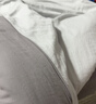 京东京造意式瓷磨四件套 60支长绒棉磨毛A类100%纯棉全棉床单被套床上冬天保暖双人 1.8m高级灰 实拍图