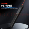 诺为360度控制激光翻页笔教师专用100米距离远控PPT 无线演示器投影笔逗猫电子笔 N26 红光 黑色 实拍图