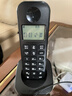 飞利浦 PHILIPS 数字无绳电话机/无线座机/子母机 内部对讲 三方通话 免提 家用办公 DCTG1602（黑色） 实拍图