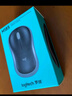 罗技（Logitech）M221 轻音鼠标 无线鼠标 办公鼠标 对称鼠标 带无线微型接收器 米白色 实拍图