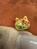周生生HelloKitty黄金转运珠三丽鸥家族足金mini版少女心组合单颗 Hello Kitty94326C 实拍图