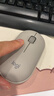 罗技（Logitech）LOGITECH PEBBLE 无线蓝牙鼠标 静音鼠标 办公鹅卵石造型 轻薄便携 时尚小巧 烟云灰 实拍图