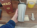 HOLOHOLO咖啡杯陶瓷内胆保温男女士高颜值礼物外出携带学生儿童吸管水杯子 实拍图