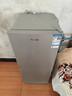 荣事达（Royalstar）小冰箱 租房用小型家用双门电冰箱宿舍冷藏冷冻两用节能 106A118【一级能效】【三天约一度电】银 实拍图