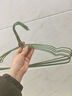 衣架成人加粗防滑加厚学生宿舍无痕挂衣架家用衣服晾衣架撑子衣挂 40cm平肩带钩（四季款） 5支装（颜色随机） 实拍图
