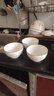 陶瓷碗家用喜庆乔迁新居碗碟餐具套装岁月静好饭碗 岁月静好3碗 实拍图