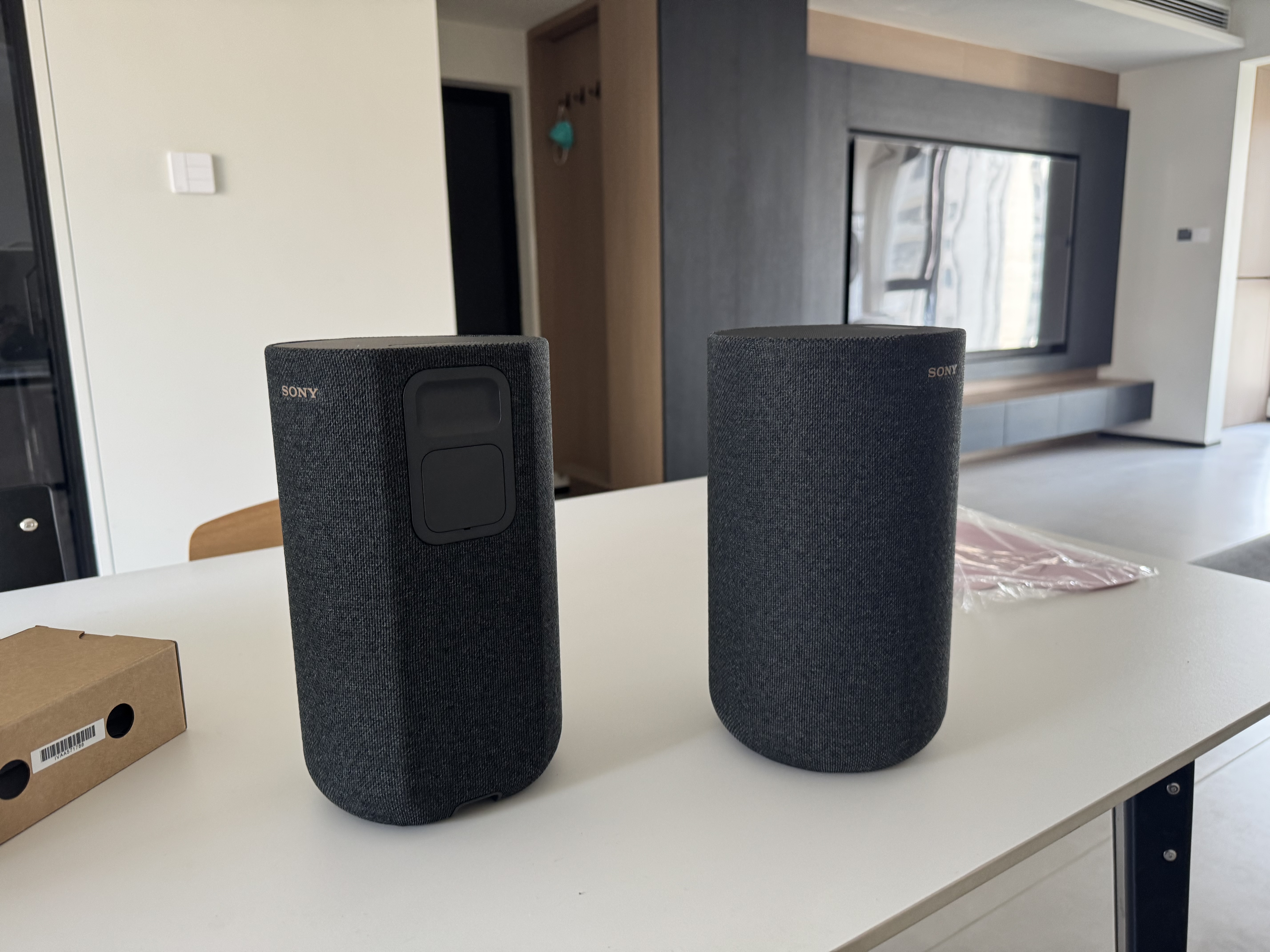 索尼（SONY）【官方直供】原装进口 旗舰全景声回音壁360智能穹顶4K/120Hz家庭影院Soundbar电视 后环绕 低音炮 SA-RS5【180W后置环绕】适配A系列回音壁 A系列回音壁通用后环 实拍图