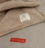 京东京造10A抗菌除螨毛巾A类115g加厚吸水柔软速干家用洗澡洗脸巾2条棕+灰 实拍图