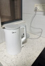 美的（Midea）电水壶热水壶电热水壶304食品级不锈钢无缝内胆双层防烫1.7L大容量1800W智能断电泡茶SHJ1721 实拍图
