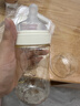 bebebus钻光奶瓶3-6个月300ml新生儿宝宝ppsu偏心仿母乳防胀气防呛奶瓶 实拍图