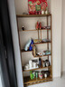 百卡帝新中式博古架茶室置物架茶叶展示柜非实木隔断多宝阁客厅摆件架子 六层80CM经典款【无抽屉柜门】 实拍图