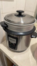 奥克斯（AUX）微压电饭煲 电饭锅老式直身宿舍蒸米饭5L米饭锅大容量煮饭锅带蒸笼4-5人用  WZA-0502 实拍图