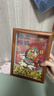 TOI图益拼图光栅财神爷木质相框装裱DIY新年喜庆礼物招财马上有钱 实拍图