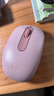 罗技（Logitech）M196 无线蓝牙鼠标 办公鼠标 笔记本商务办公家用 小巧便携 对称手型 玫瑰粉 实拍图