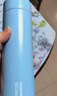 炊大皇保温杯 316L医用级不锈钢茶水分离商务便携保温杯 浅蓝色 490ml 实拍图