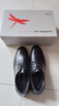 红蜻蜓真皮男鞋春夏舒适商务休闲皮鞋高级正装德比鞋婚鞋WTA7376黑色40 实拍图