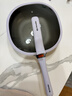 九阳（Joyoung）炒锅不粘锅含钛方圆形家用炒菜锅多功能蒸煮大容量炉灶通用32cm 实拍图