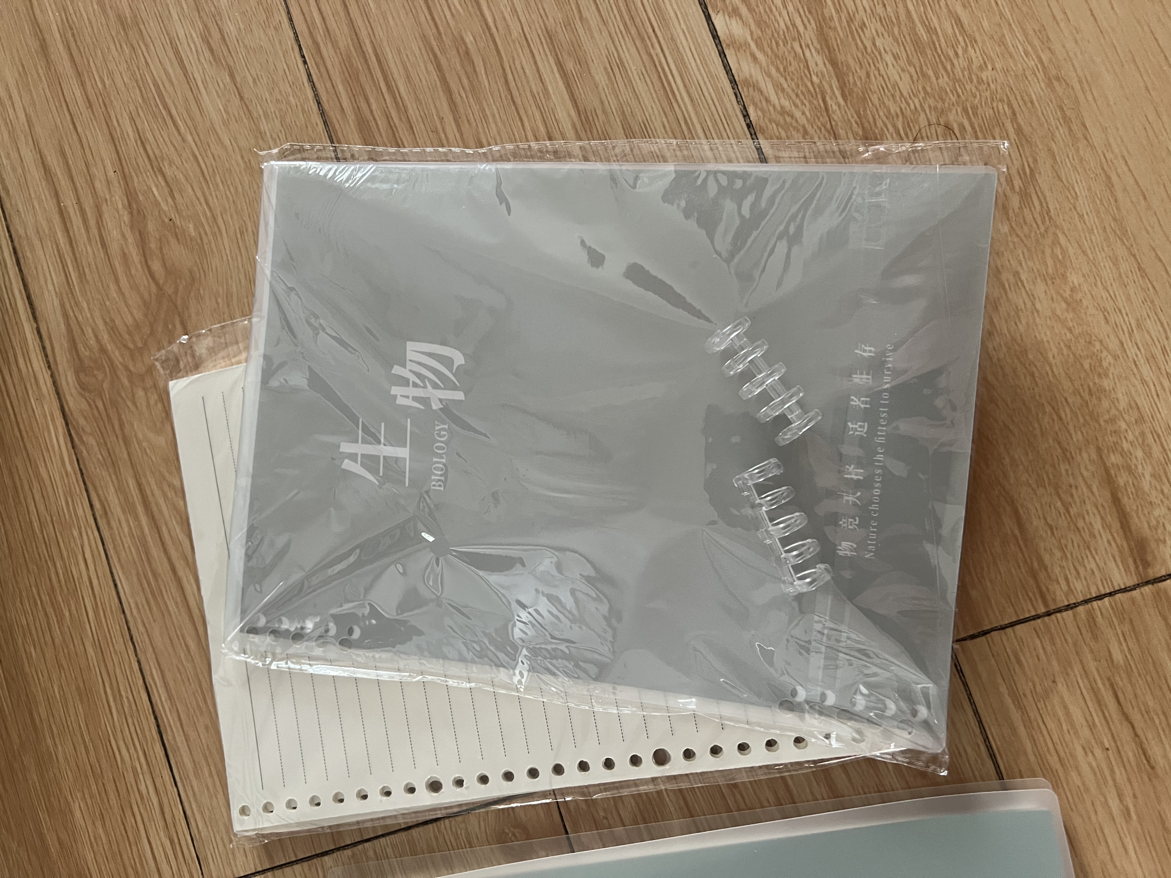 名遇学科活页本b5笔记本子高颜值可拆卸小学初高中生错题英语课堂分科目线圈本开学季必备 物化生/3本 实拍图