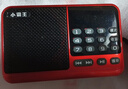 收音机蓝牙音响小霸王同款插卡小音响收音机可插卡插U盘插耳机老人收音机蓝牙收音机 红色 实拍图