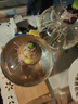 吕姆克花瓶玻璃摆件插花干花客厅书房摆件工艺品水培水养容器小号灰7771 实拍图