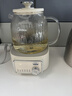 美的（Midea）花漾0胶水全玻璃养生壶多功能煮茶壶母婴烧水壶恒温电热水壶全自动一体1.2L YS12B302J妇女节礼物 实拍图