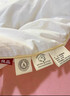 无印良品A类100%新疆纯棉花被子 春秋空调被芯 冬季棉被加厚8斤 200*230cm 实拍图