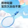 得力儿童羽毛球拍大头轻盈耐用儿童玩具羽拍礼物蓝 实拍图