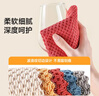 美丽雅麦粒绒抹布30*30cm*10片超细纤维清洁布强力吸水去灰不易掉毛留痕 实拍图
