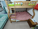 榕匠 橡胶木上下床纯实木双层床高低床男孩女孩上下铺儿童床子母床 爬梯款+5CM椰棕床垫*2 1500mm*2000mm【升级加厚】 实拍图
