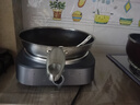 九阳（Joyoung）电磁炉凹面电磁炉电磁灶电陶炉家用2200W大功率猛火爆炒多功能电池炉深凹弧面凹灶N2210【单机款】 实拍图