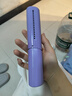 无线直发梳【戴森平替】负离子便携蓬松神器温控直卷两用男女通用内扣高颅顶不伤发便携礼物 紫色 30mm 【旗舰款】蓬松高颅顶+防烫设计 实拍图