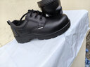 赛维纳 劳保鞋男士牛皮透气款工作安全鞋透气防砸防刺穿钢包头橡胶鞋底 黑色 015款功能鞋 42 厂送 实拍图
