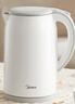 美的（Midea）电水壶电热水壶食品级304/316L不锈钢家用双层防烫烧水壶 1.7L大容量热水壶开水壶煮茶壶 1.7L 【速沸I防烫】安全防干烧 实拍图