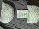 多米贝贝（Tomibaby）孕妇枕头护腰侧睡枕托腹睡觉侧卧枕睡垫抱枕u型腰枕神器豆豆灰 实拍图