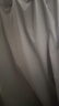 京东京造黑胶浅灰窗帘 99%全遮光窗帘布飘窗卧室遮阳帘挂钩式 宽1.5*高2米 实拍图