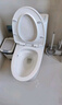 九牧（JOMOO）马桶 家用虹吸式马桶大冲力节水坐便器 防臭瞬冲 易洁抗菌马桶 行业爆款-双旋暴风冲11370-400坑 实拍图